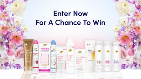 Chance to win Dove Deo Hampers