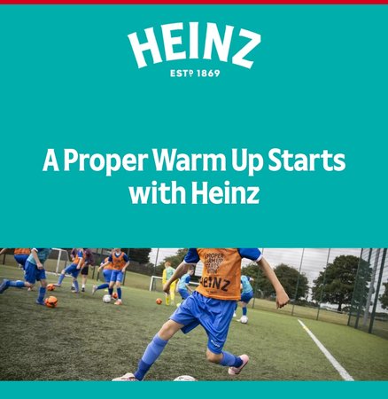 Chance to win (1 of 1000) Heinz Beans warm up packs