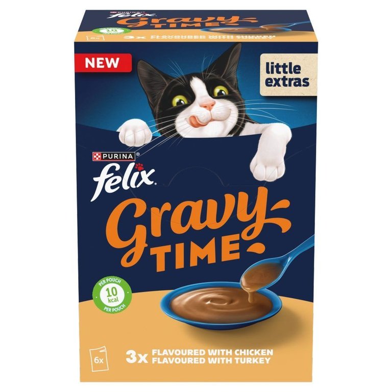 Free Felix Gravy Time samples (120k available) (delivered free)