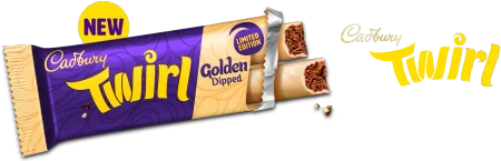 Chance to win a Cadbury Gold Plated Twirl