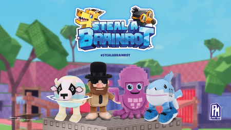 Chance to get (1 of 50) Steal A Brainrot toys
