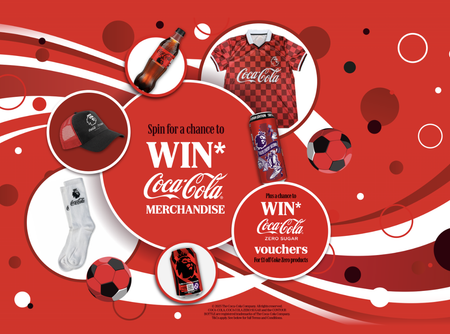 Chance to win free merch (30,166 prizes) [Coke]