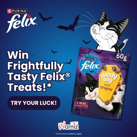Chance to win Felix Halloween Goodie Bag