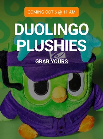 Free Duolingo x Taco Bell Plushie (100 available)