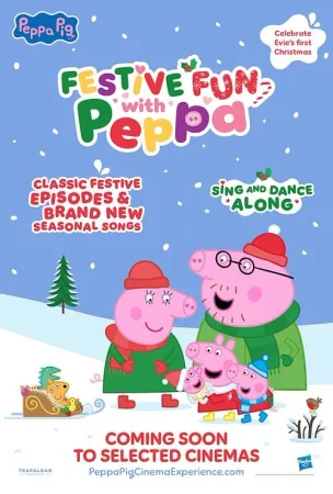 Free cinema tickets Festive Fun with Peppa Cinema Experience [Cineworld]