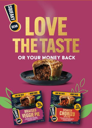 Free Squeaky Bean Pie [cashback]