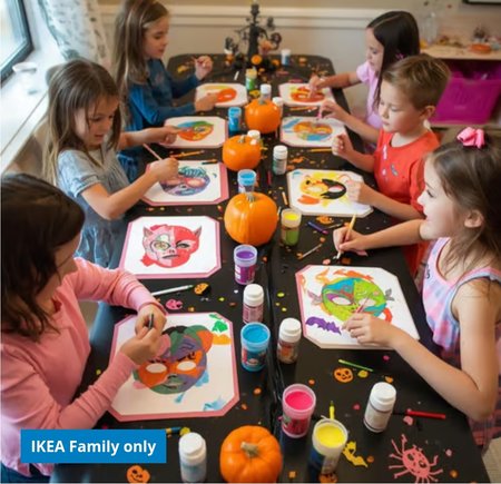 Free Halloween workshops at IKEA