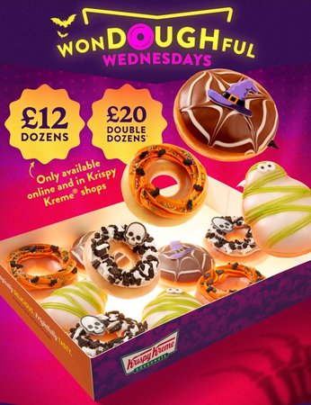 £12 Dozens / £20 Double Dozens [Krispy Kreme]