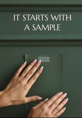 Free peel & stick paint samples