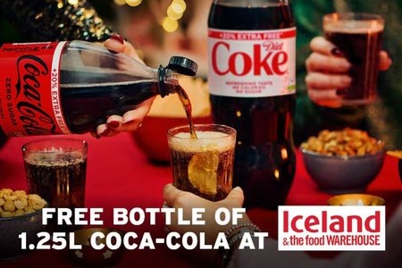 Free bottle of Coke with newspaper purchase